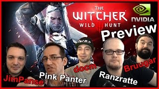 The Witcher 3 Preview bei NVIDIA mit docm Ranzratte Bruugar JimPanse Foka amp PP HD [upl. by Ailemor]