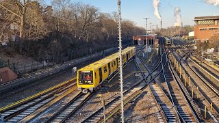 Die Probe für die Präsentation der JK23 6006 am 1012024  Berlins neue UBahn [upl. by Sahpec]