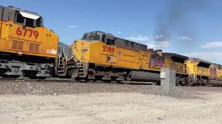 Watching Trains in the Cajon Pass on Friday [upl. by Eahsal678]