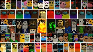 ROBLOX BAKON ALL JUMPSCARES [upl. by Ruckman118]