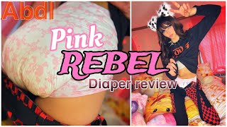 PINK Rebel Diaper Review [upl. by Brentt]