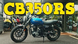 This bike is SPECIAL  Honda CB350RS Malaysia [upl. by Reivad603]