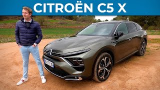 Citroën C5 X 2023 review  As comfortable as a RollsRoyce [upl. by Enedan]