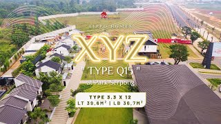 HOMETOUR PARK SERPONG XYZ LIVIN quotQ15quot 33x12  WA 08 111 608 708 [upl. by Merc]