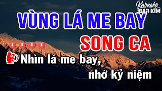 Vùng Lá Me Bay Karaoke Song Ca [upl. by Nywnorb]