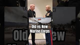 OLD VS NEW MARINE CORPS ARE THEY READY marinecorps marines usmc army navy airforce [upl. by Haelem128]