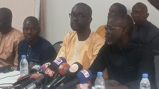 conférence de presse Greffier pour soutenir ngagne Demba toure [upl. by Ytiak911]