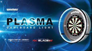 Winmau Plasma Dartboard Light Installation Guide [upl. by Jepum]