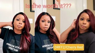 Outre Kamiyah  Outre Synthetic Melted Hairline Lace Front Wig Kamiyah  Is She Worth 37 [upl. by Roxie958]