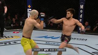 Henry Cejudo vs Marlon Moraes  HD Highlights [upl. by Ahsikyt]