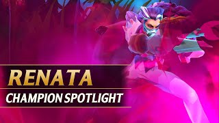 RENATA GLASC CHAMPION SPOTLIGHT Gameplay Guide  League of Legends [upl. by Senaj796]