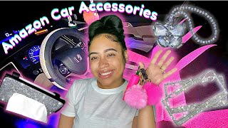 Amazon Car Accessories Haul  Decorate My Honda Civic w Me [upl. by Wanonah553]