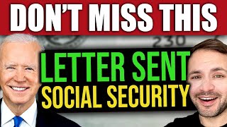 Social Security Letter Sent… DON’T MISS IT SSI SSDI SS VA SSA 2024 COLA [upl. by Lunseth]