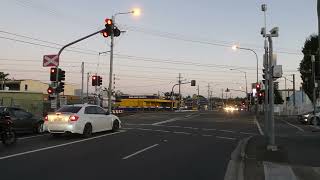 Coorparoo Station QLD Level Crossing [upl. by Kciv24]