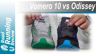 Nike Vomero 10 vs Nike Odissey Review [upl. by Kyte]