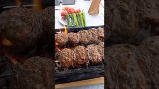 Dana kuzu lezzet sarması kebab mangal keşfet steak lambs meat food kasap ızgara short fyp [upl. by Preciosa]