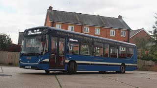 Delaine Buses 167 AD70 DBL  Alexander Dennis Enviro 200MMC  part 12 [upl. by Floyd475]