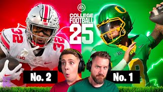 Top Rank vs Top Rank Challenge in EA College Football 25 [upl. by Adnawaj]