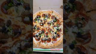 Flatbread pizza stuffed crust pizza californialosangeles piarapizzacudahy pizza foodie viral [upl. by Jehiah939]