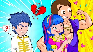 Poor Princess Fall in Love with Rich Boy and Betrays Prince Alex💔 Funny Story  Poor Princess Life [upl. by Orimar376]