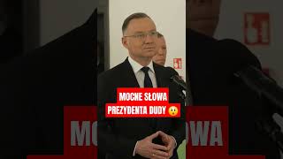 Bezprawie zostanie ukarane  brawo Panie Prezydencie polityka sport [upl. by Egag]