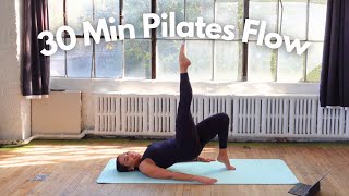 30Minute Intermediate Pilates Mat Workout Try this to Build Full Body Strength amp Flexibility [upl. by Bergerac]