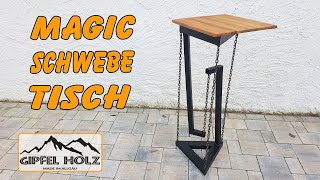 Magie oder Physik  DIY Schwebetisch  Tensegrity Tisch selber bauen [upl. by Gasperoni460]