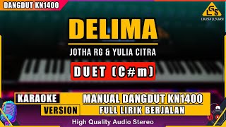 DELIMA DUET KARAOKE DANGDUT ORIGINAL [upl. by Ellehcir]