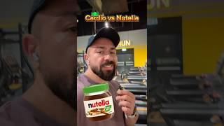 Cardio vs Nutella Cate calorii are si in cat timp le arzi [upl. by Izabel]