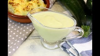 Bechamel de calabacín con Thermomix  Receta sana [upl. by Acessej]