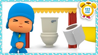 POCOYÓ en ESPAÑOL 🚽 Al Baño Solito 💩 122 min CARICATURAS y DIBUJOS ANIMADOS para niños [upl. by Sukram]