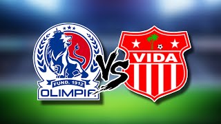 CD Olimpia VS Vida En Vivo Liga Nacional de Honduras [upl. by Garland]