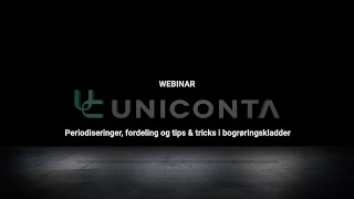 Periodiseringer fordelinger og tips amp tricks i bogføringskladder i Uniconta [upl. by Namar]