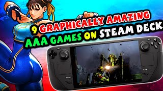 9 Graphically Beautiful AAA Games That Surprisingly Run On Steam Deck Without A Hiccup  Explored [upl. by Accire]