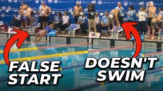 a scream in the crowd causes CHAOS at swim meet [upl. by Atiuqer]