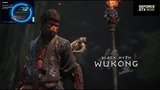 Black Myth Wukong  GTX 1650 amp i59300H  Lenovo IdeaPad L340Frame Generation ON vs OFF [upl. by Moser557]