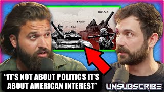 Brandon Herrera amp Task And Purpose Debate The Russia Ukraine War  Unsubscribe Podcast Clips [upl. by Eahcim]