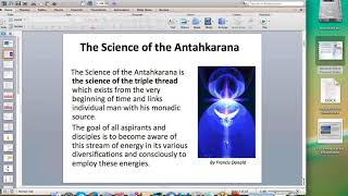 Student Webinar Introduction to the Antahkarana [upl. by Xam]