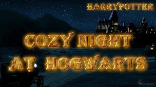 Harry Potter  Cozy Hogwarts Ambience amp Music [upl. by Sharl]