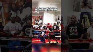 Floyd Mayweather amazing sparring 📝🥊 shorts boxing boxingtraining boxer [upl. by Beera]