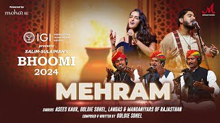 Mehram  Goldie Sohel Asees Kaur  Bhoomi 2024  Merchant Records  New Punjabi Song 2024 [upl. by Crandall]