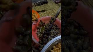 Macaroni amp Worms 😂 Jungle Dining With Tribe [upl. by Engis201]