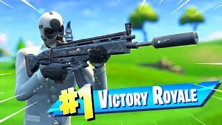 The New Suppressed Scar Gameplay in Fortnite [upl. by Nnyleahs43]