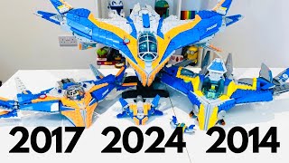 Lego Marvel Guardians of the Galaxy Milano Comparison 2024 [upl. by Phiona]