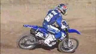 Broc Hepler on his new factory Yamaha for 2007 [upl. by Pulling689]