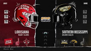 Louisiana at Southern Mississippi [upl. by Hebrew]