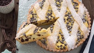 CROSTATA RICOTTA E CIOCCOLATO Ricetta facile  Chiarapassion [upl. by Perry]