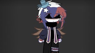 blurry face  America  countryhumans gacha usa america angst britain britishempire [upl. by Dnaleel]