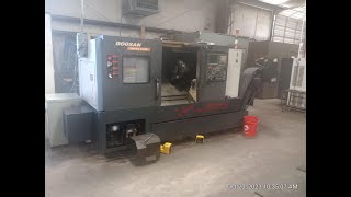 DOOSAN PUMA 2600 CNC LATHE 2011  UNDER POWER READY FOR INSPECTION [upl. by Mirak331]