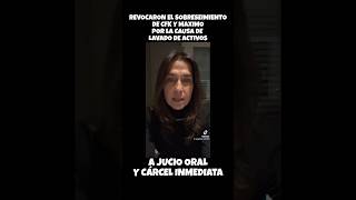 CRISTINA KIRCHNER A JUICIO ORAL AHORA SI PRESA lla vllc cfk kuka Nisman milei [upl. by Consolata]